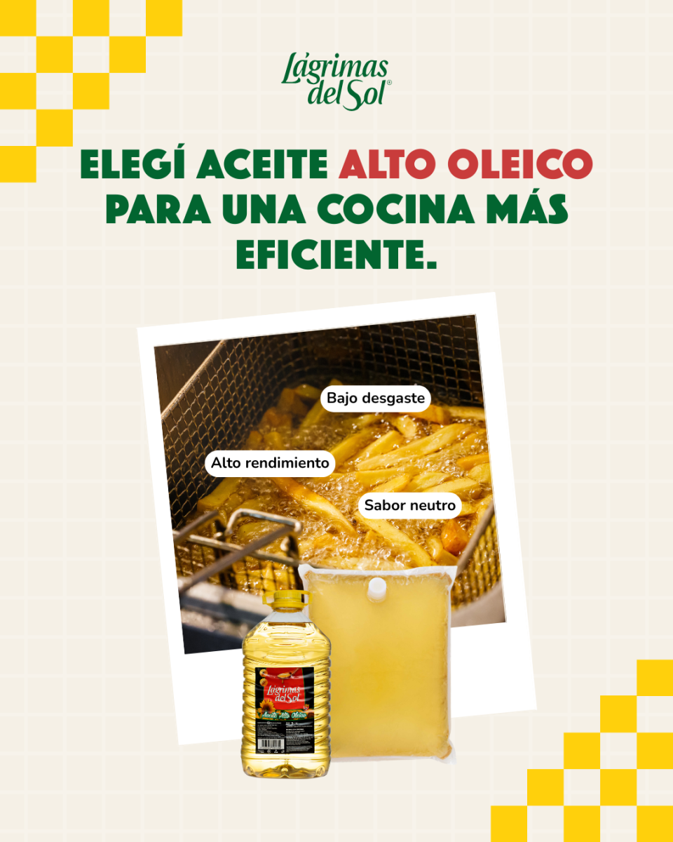 aceite alto oleico en distribuidora el saleciano