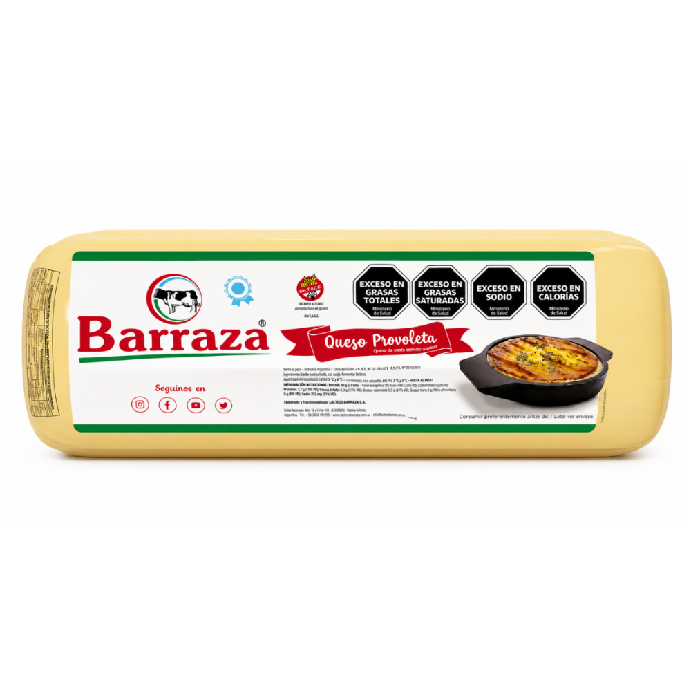 QUESO P/PROVOLETA. BARRAZA X kg