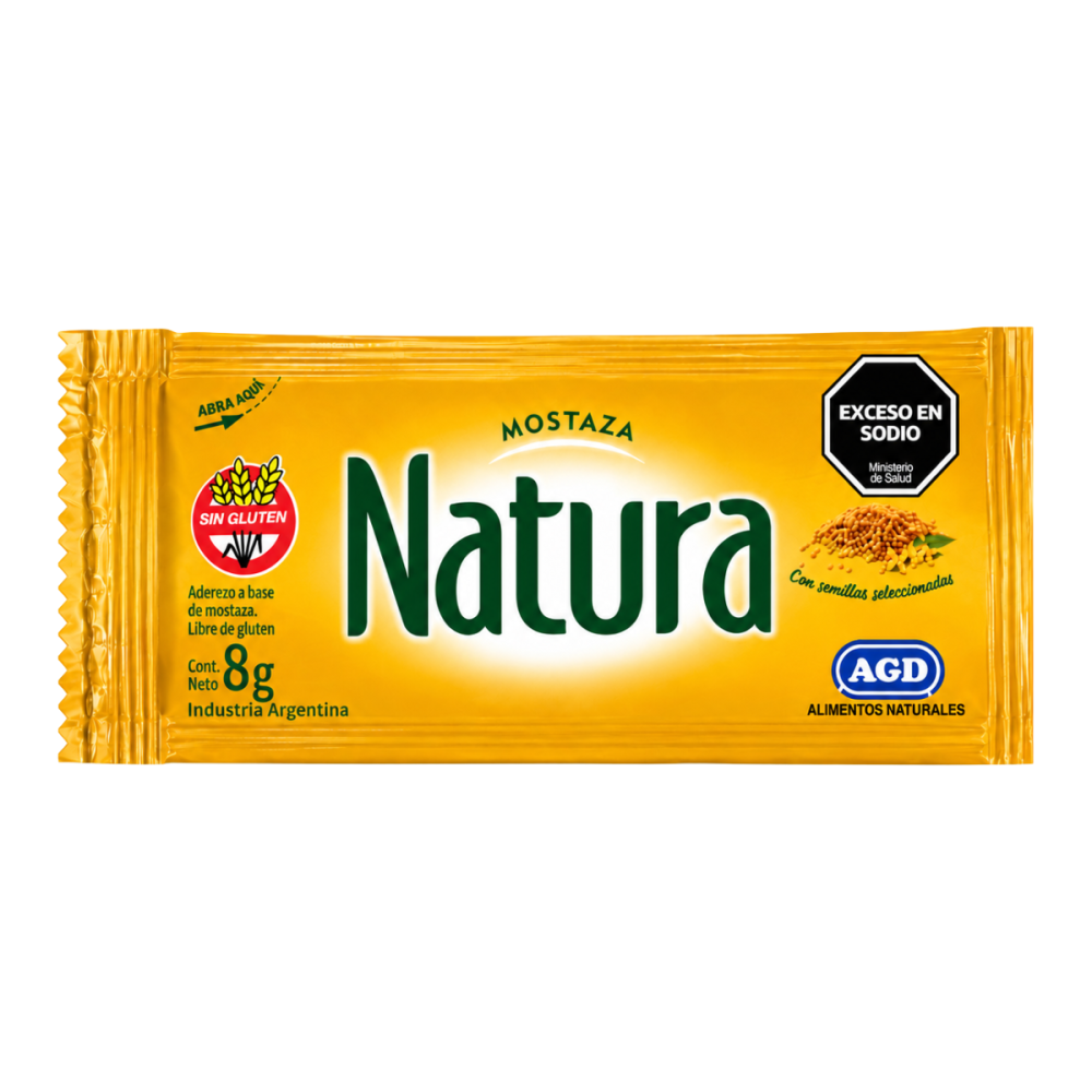 MOSTAZA NATURA x192 x 8gr