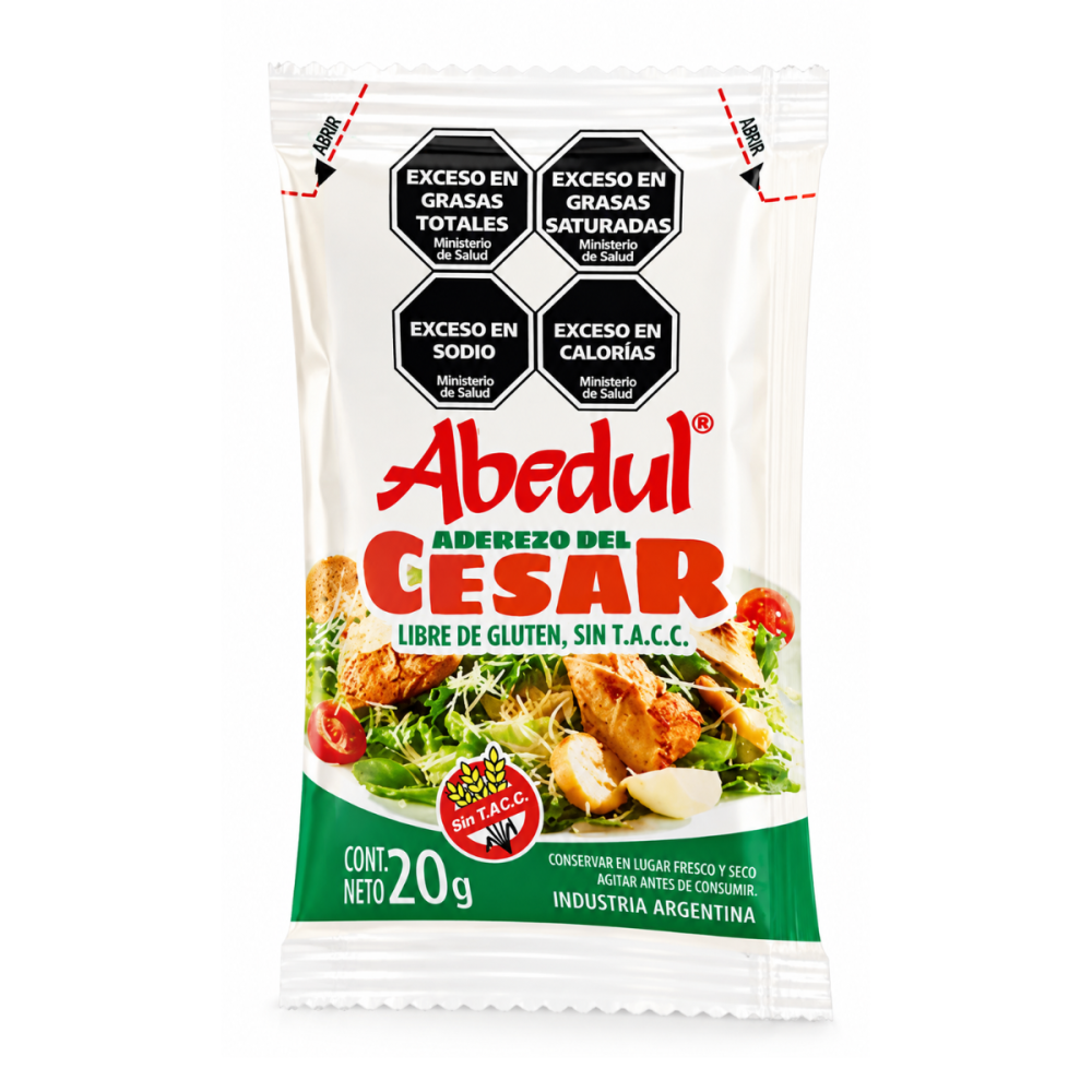 ADEREZO CESAR ABEDUL 108 x 20 g