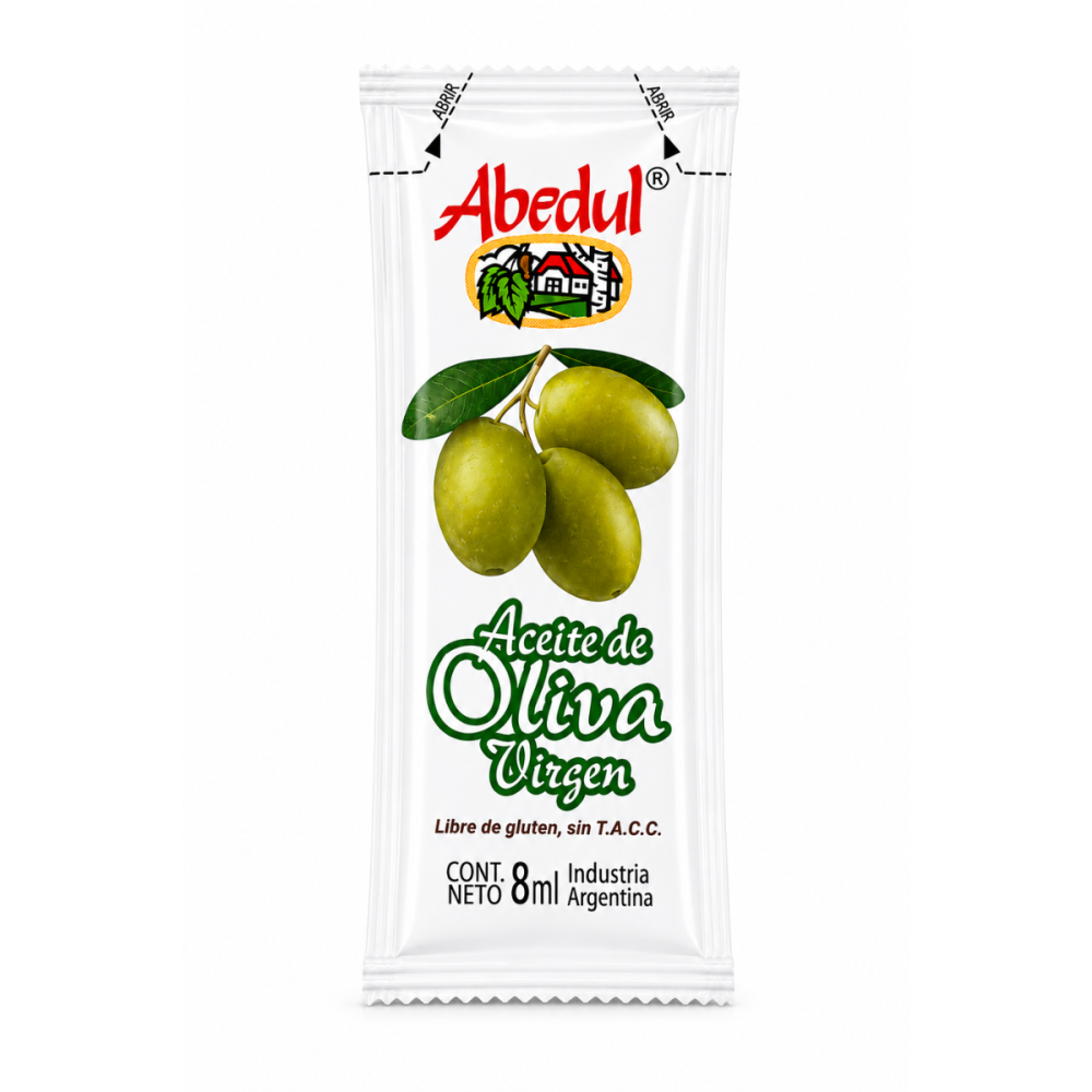 ACEITE OLIVA ABEDUL POUCH  x 198 u. x 8g
