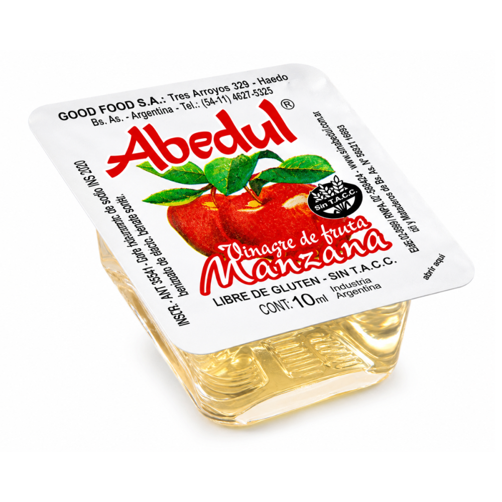 VINAGRE  MANZANA BLISTER ABEDULX 108 X 10 CC