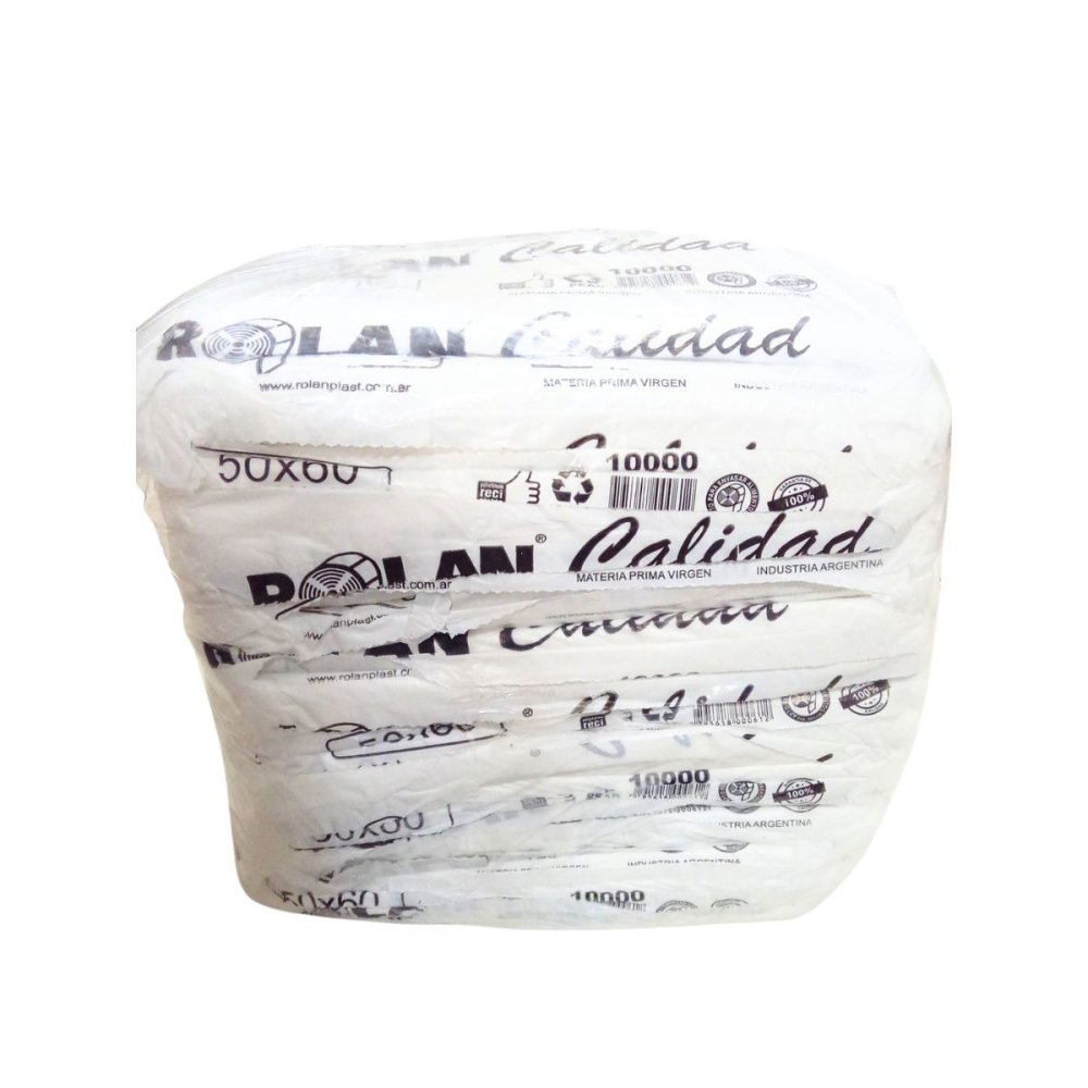 BOLSA CAMISET ROLANPLAST (50 x60) 20  x500grs aprox