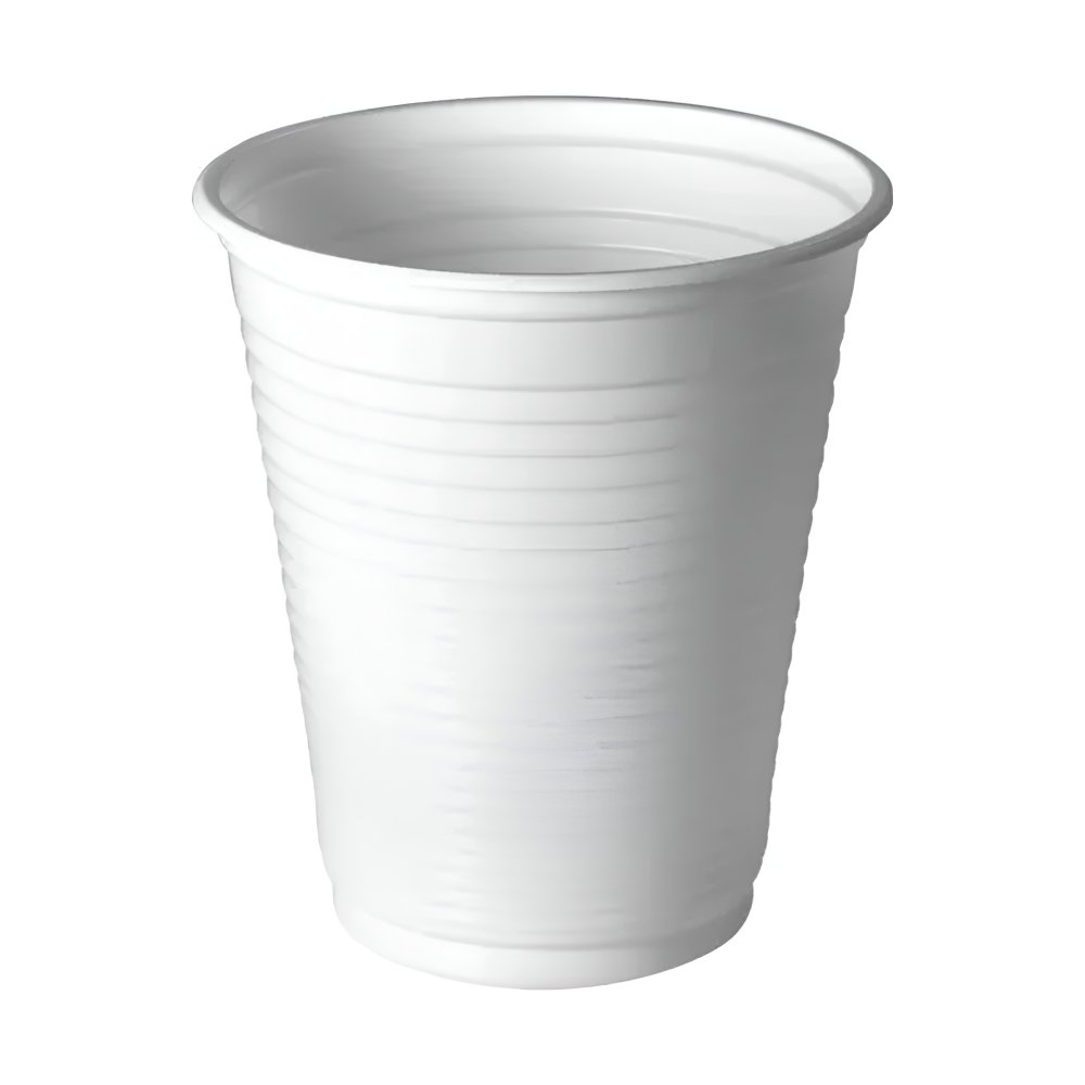 VASO PLASTICO 180 X 100 UND.