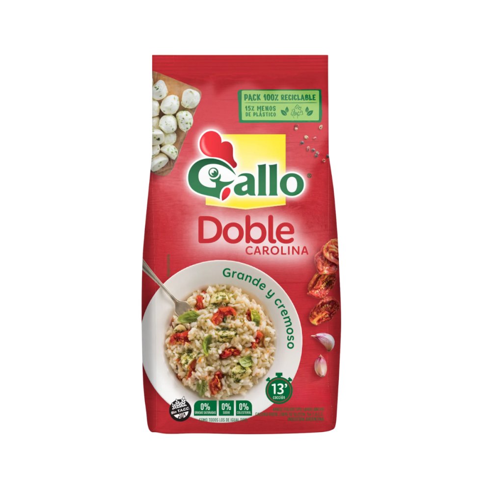 ARROZ GALLO DOBLE CAROLINA 10 x 1 KG