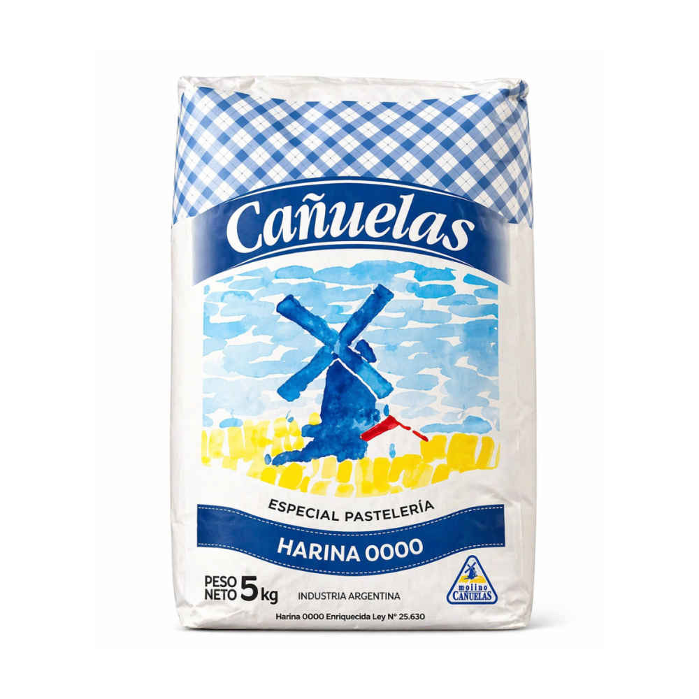 HARINA 0000 CAÑUELAS 4 X 5 KG
