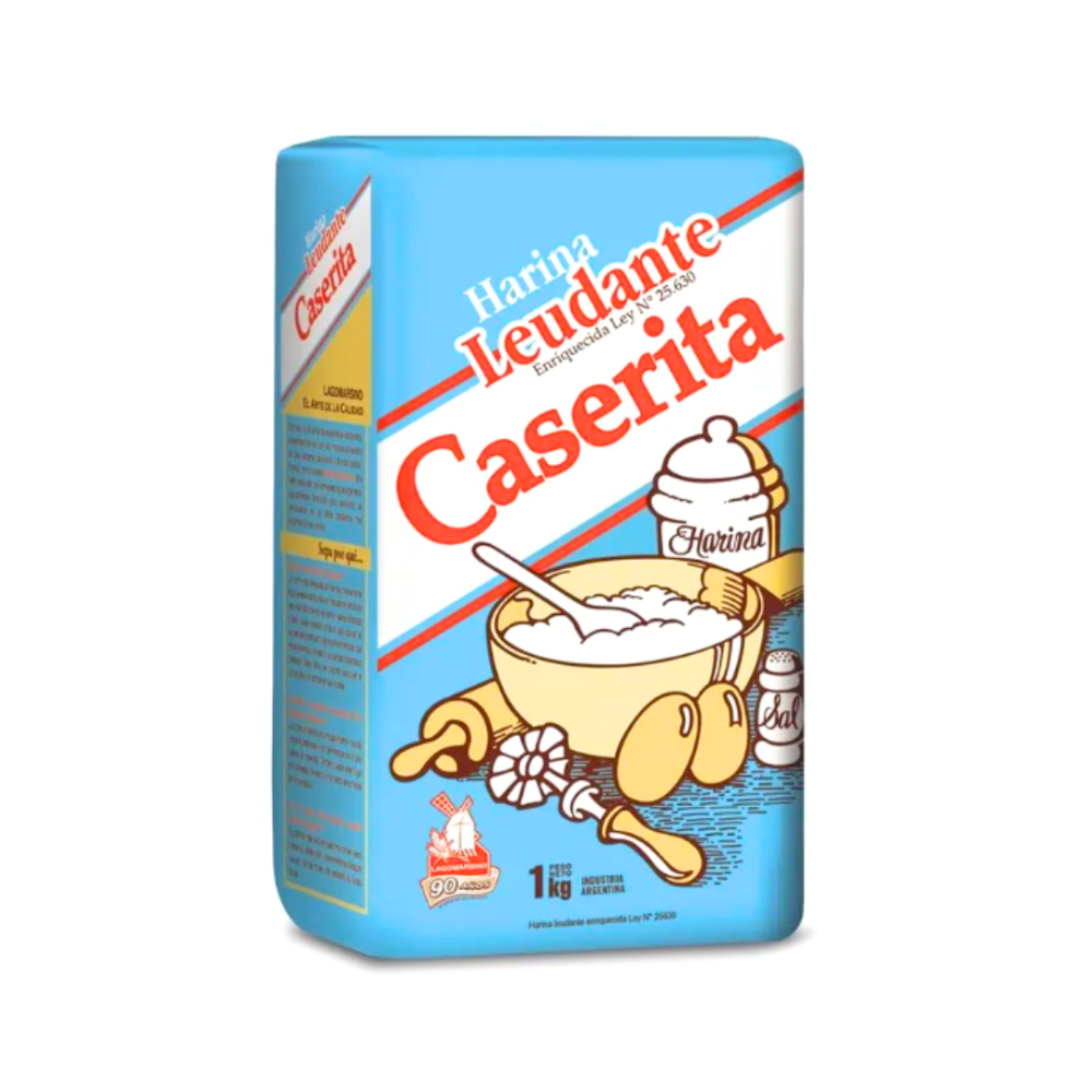 HARINA LEUDANTE CASERITA 10 X 1 KG