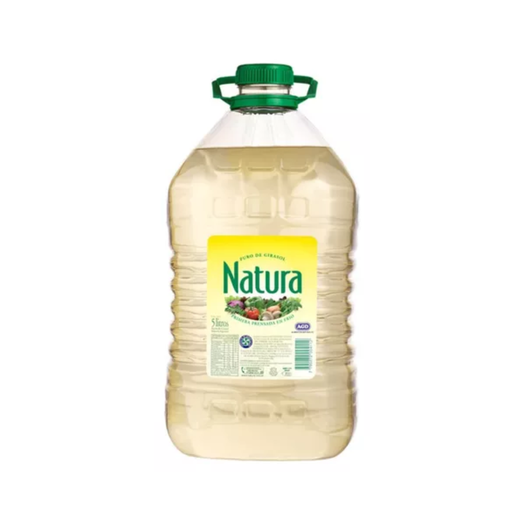 ACEITE NATURA GIRASOL 4  x 5 LTS