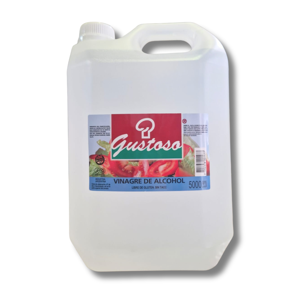 VINAGRE DE ALCOHOL GUSTOSO 3 x 5 Lts