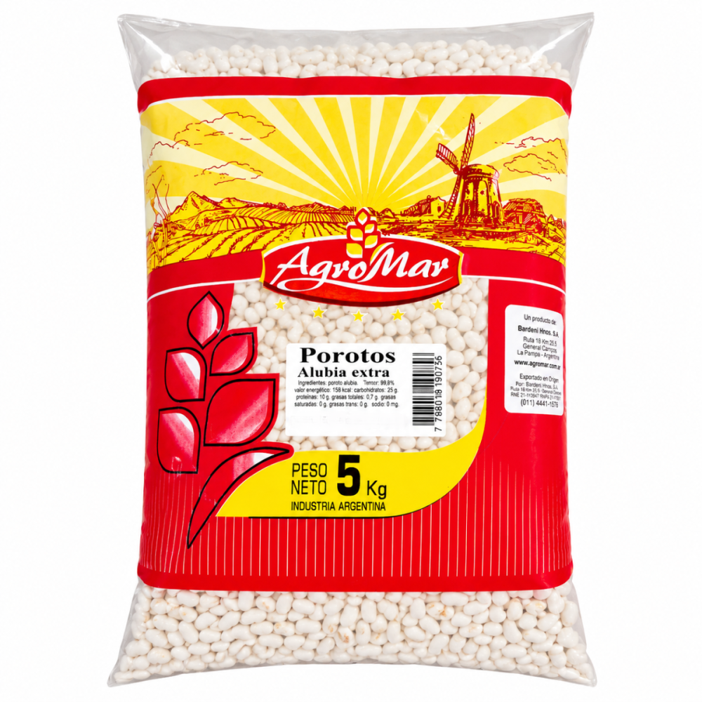 POROTO ALUBIA EXTRA  BOLSA x 5 kg