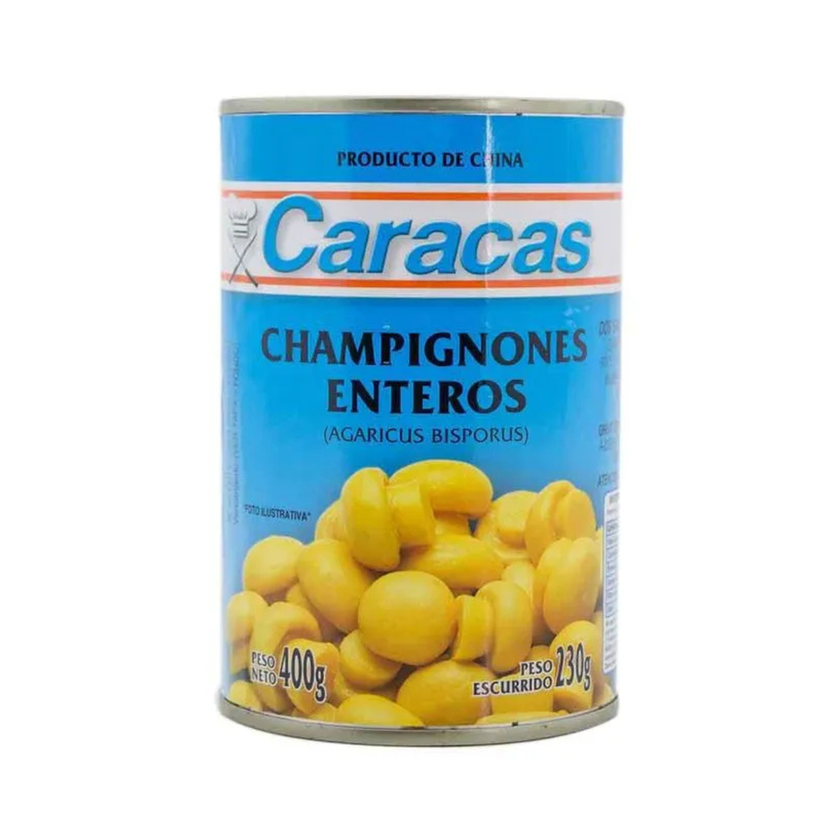 CHAMPIGNON ENTERO CARACAS 24 x 400 grs