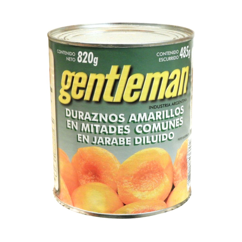DURAZNOS MIT.GENTLEMAN X 12 X 820 GRS