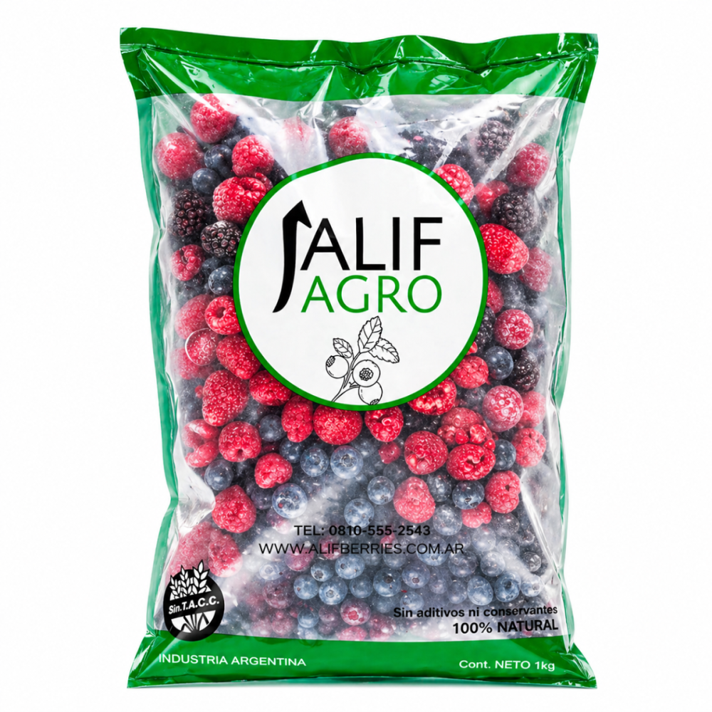 MIX.FRUTOS ROJOS .CAJA10x1K ALIF AGRO