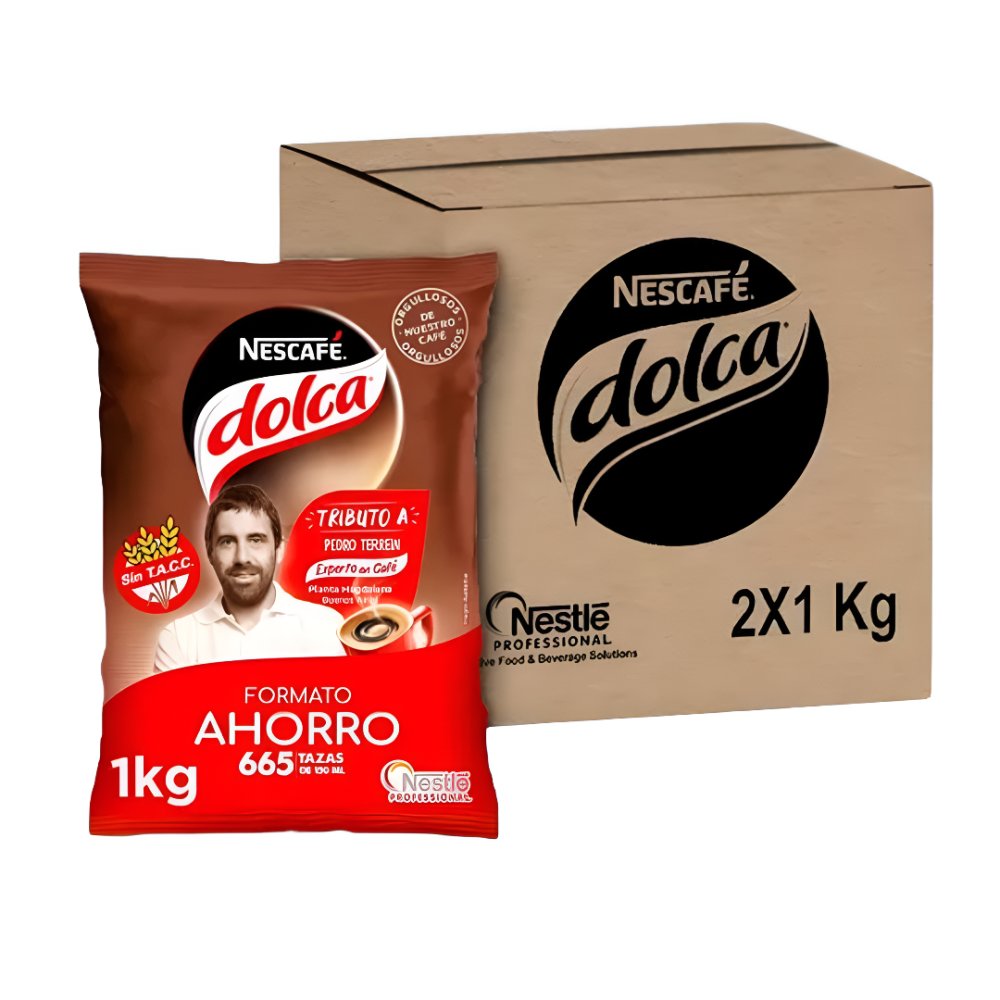 NESCAFE DOLCA ORIGINAL 2 BOLSAS .x1 KG