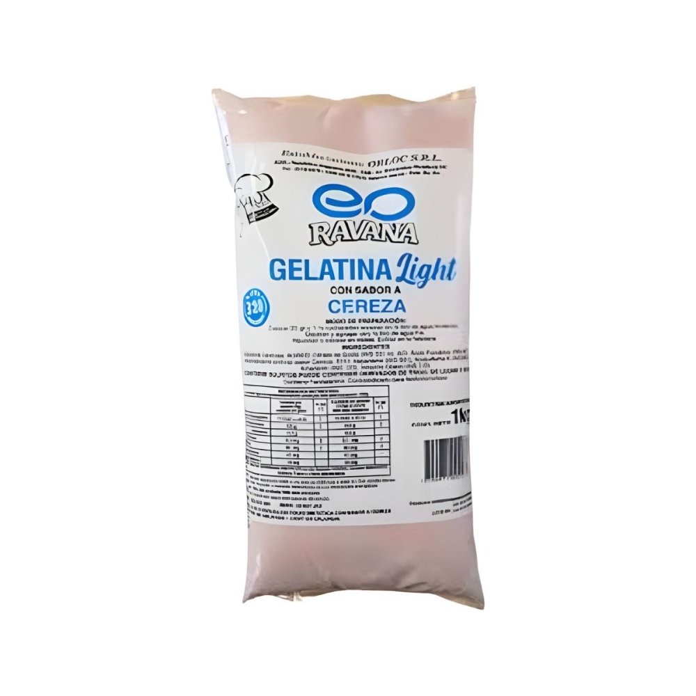 GELATINA DIET CEREZA BOLSA 10  X 1 KG