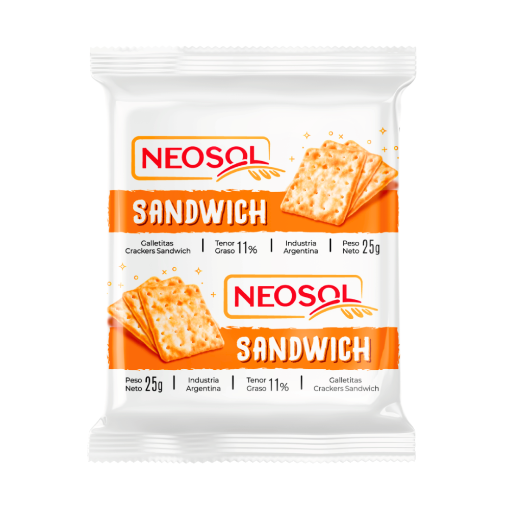 GALLETITAS SANDWICH NEOSOL 176 x 25g