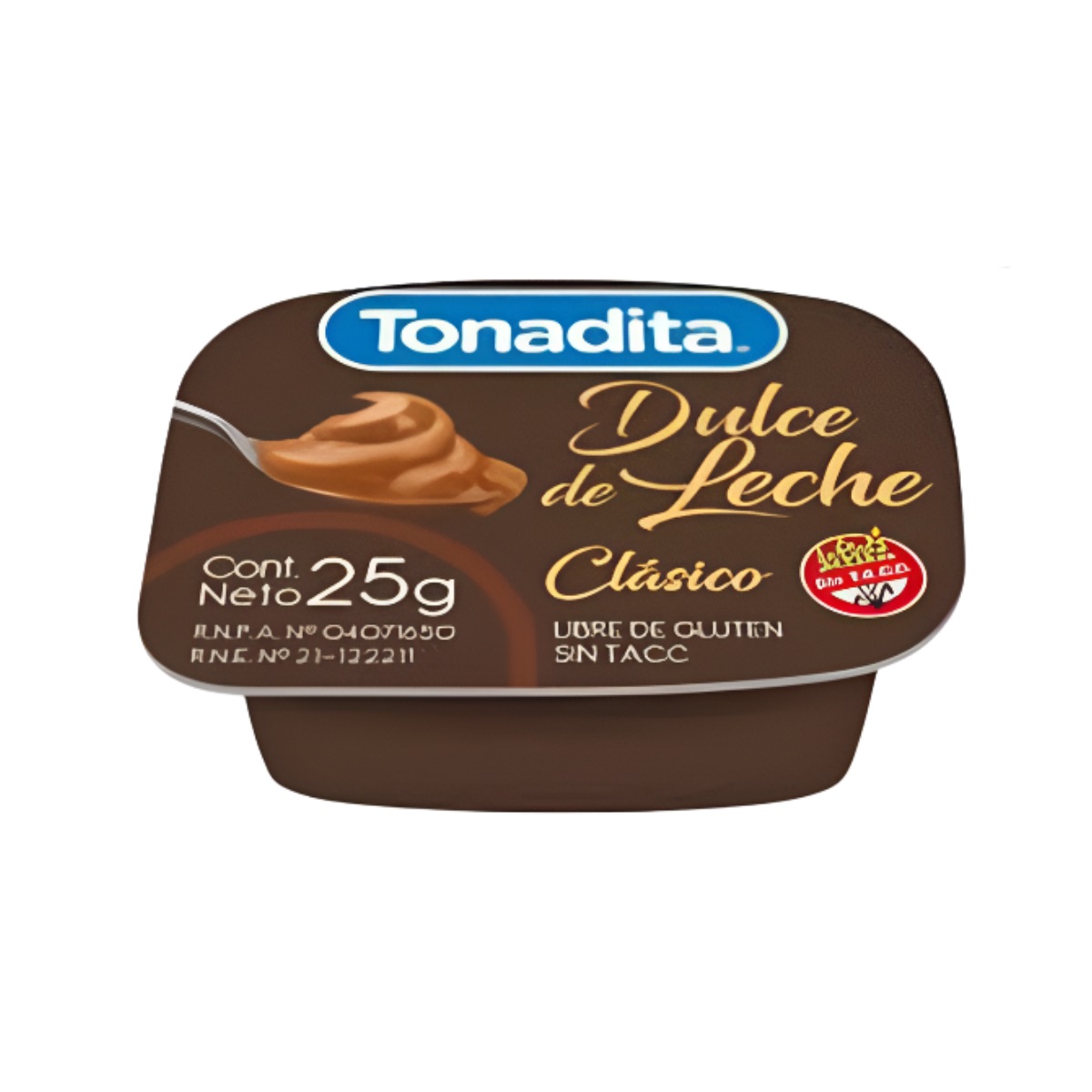 DULCE DE LECHE TONADITA 108 u. x 25 g