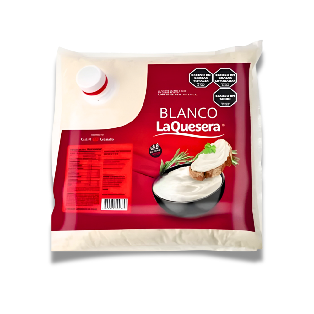 QUESO CREMA LA QUESERA 4 X 3 KG