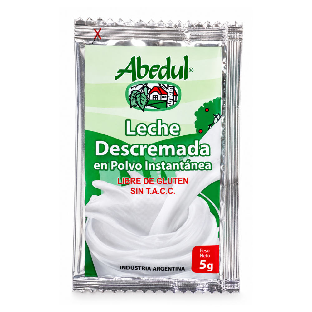 LECHE EN POLVO DESCREMADA ABEDUL x 100 u x 5 g