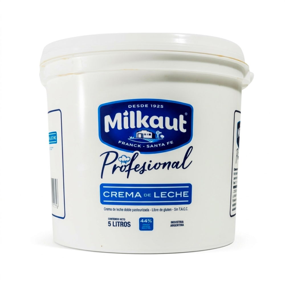 CREMA D/LECHE  MILKAUT  X 5 LTS 44%