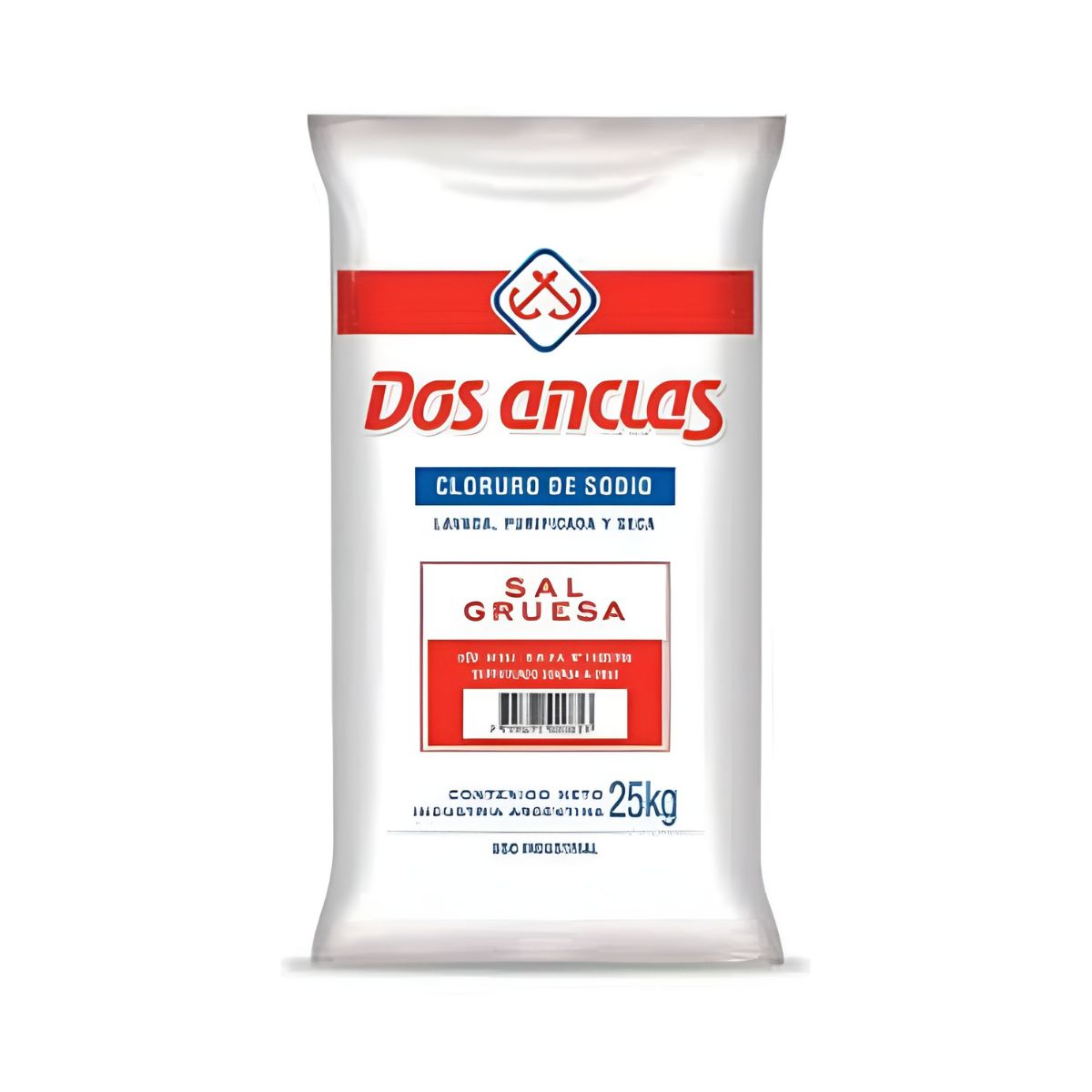 SAL GRUESA DOS ANCLAS x 25 kg