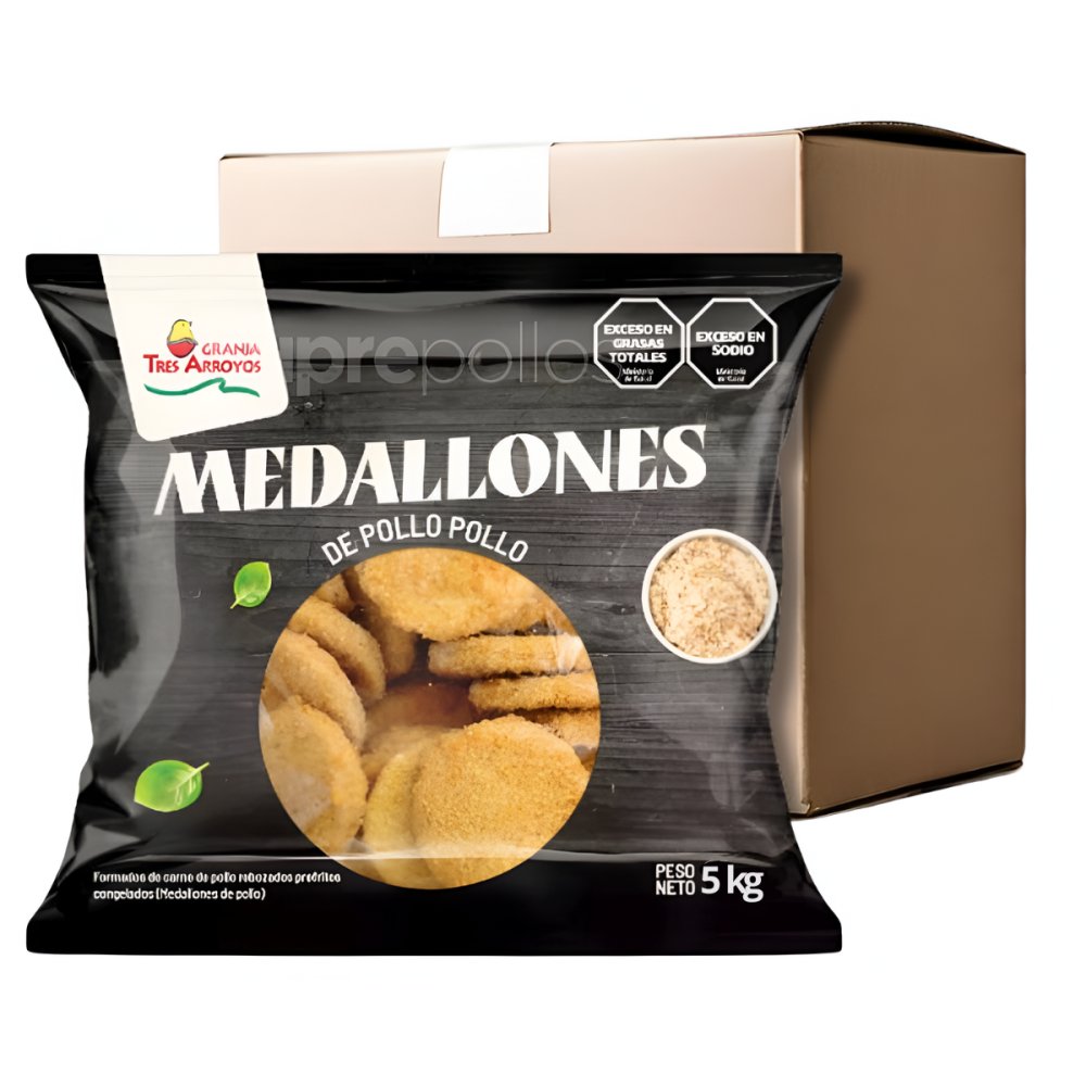 MEDALLON DE POLLO x 5 KGS