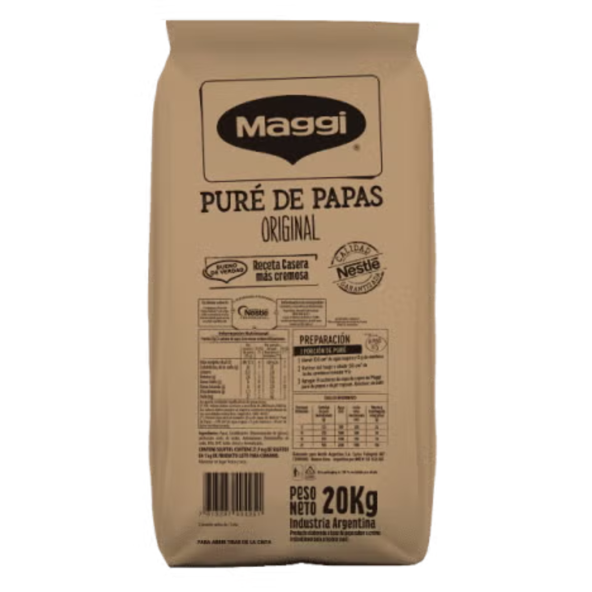 PURE DE PAPA MC CAIN BOLSA x 20 kg