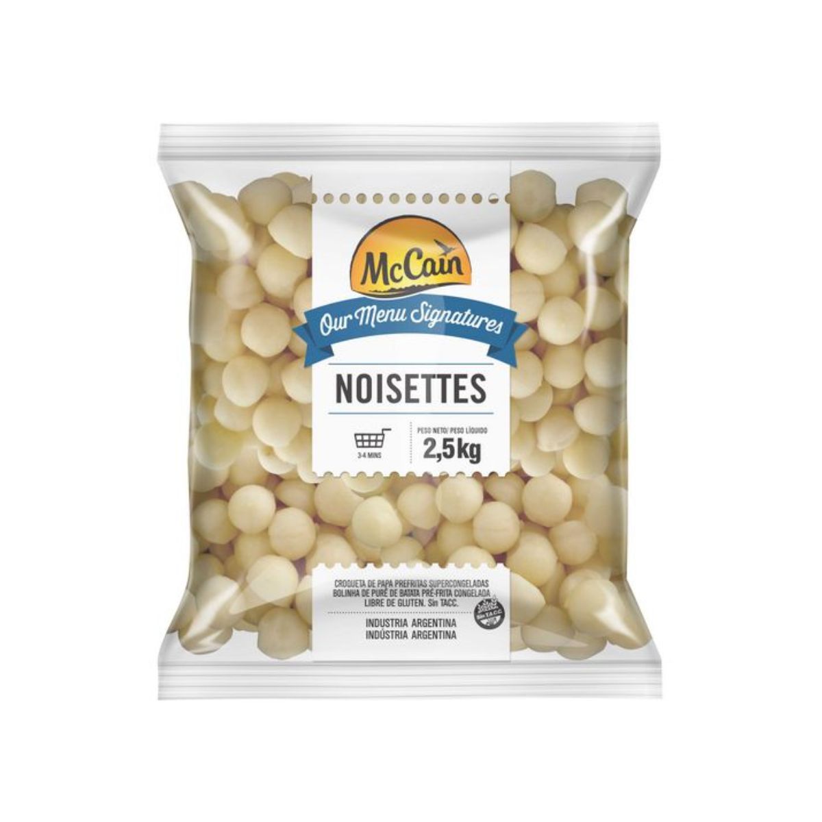 McCAIN PAPAS NOISSETTE 4 x 2.5 kg