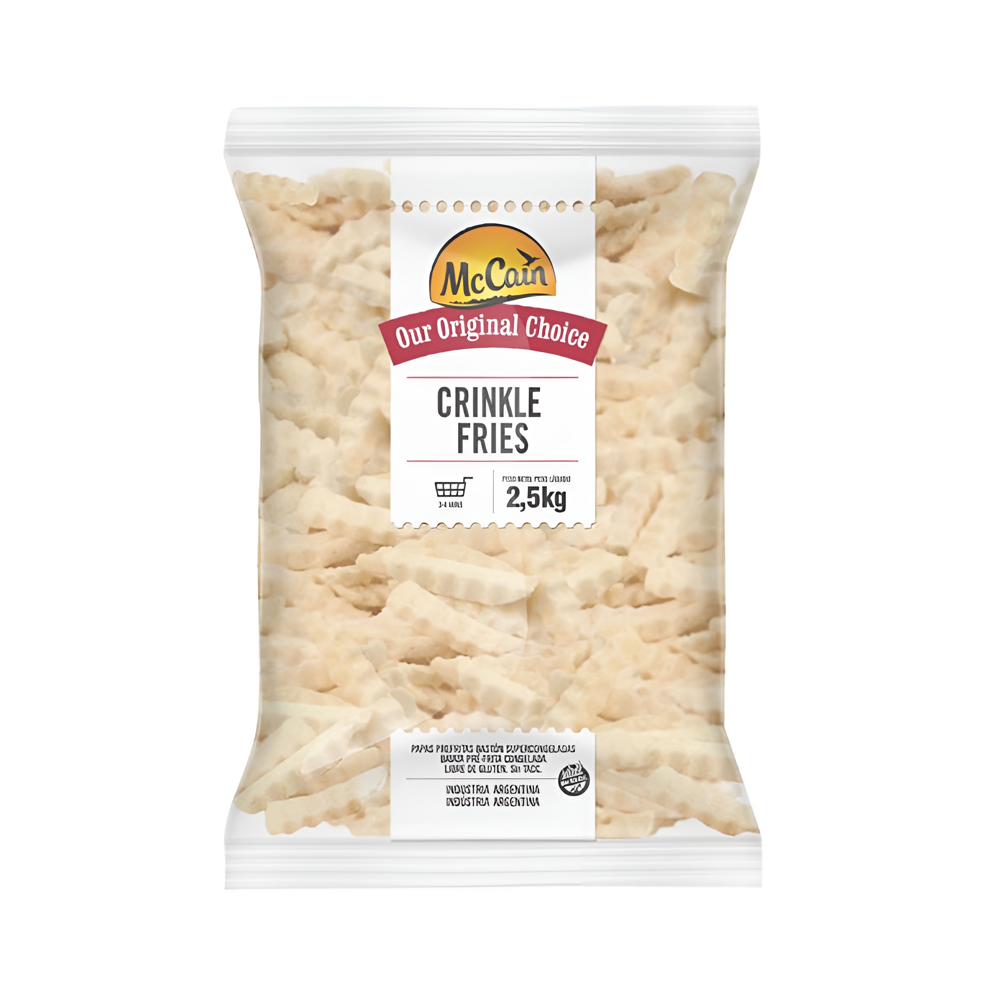 MC CAIN PAPAS CRINKLES 5 x 2.5 kg
