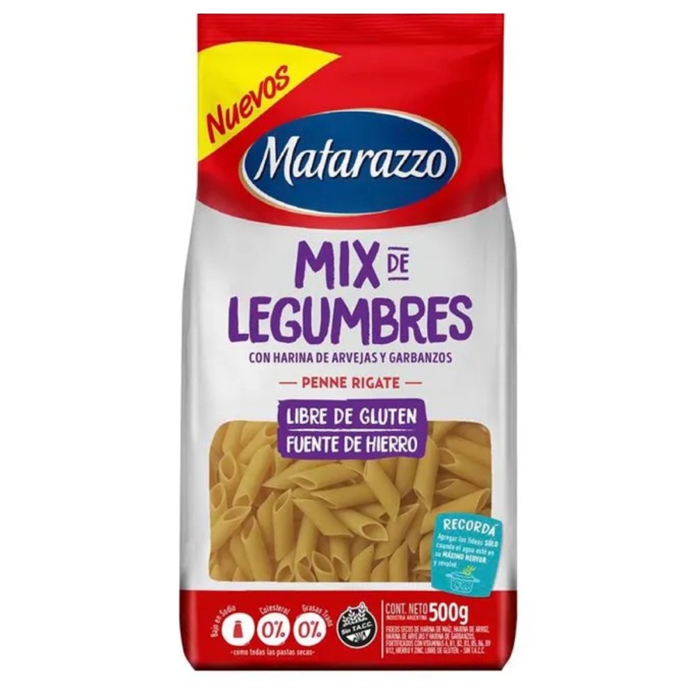 PENNE RIGATE MATARAZZO 15X500GRS