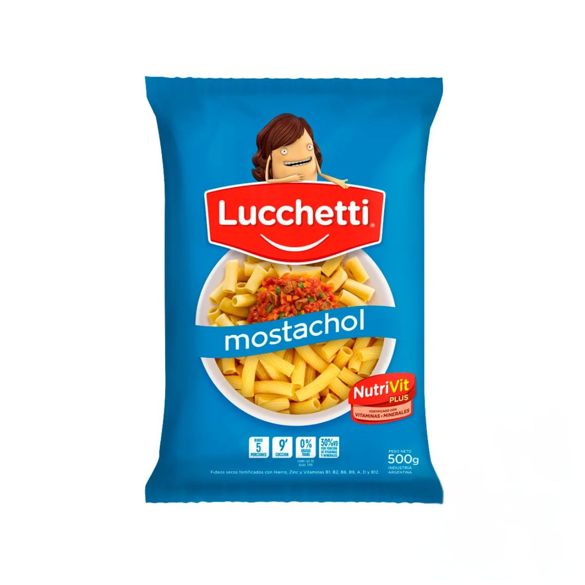 FIDEOS MOSTACHOL LUCHETTI 15 x 500g