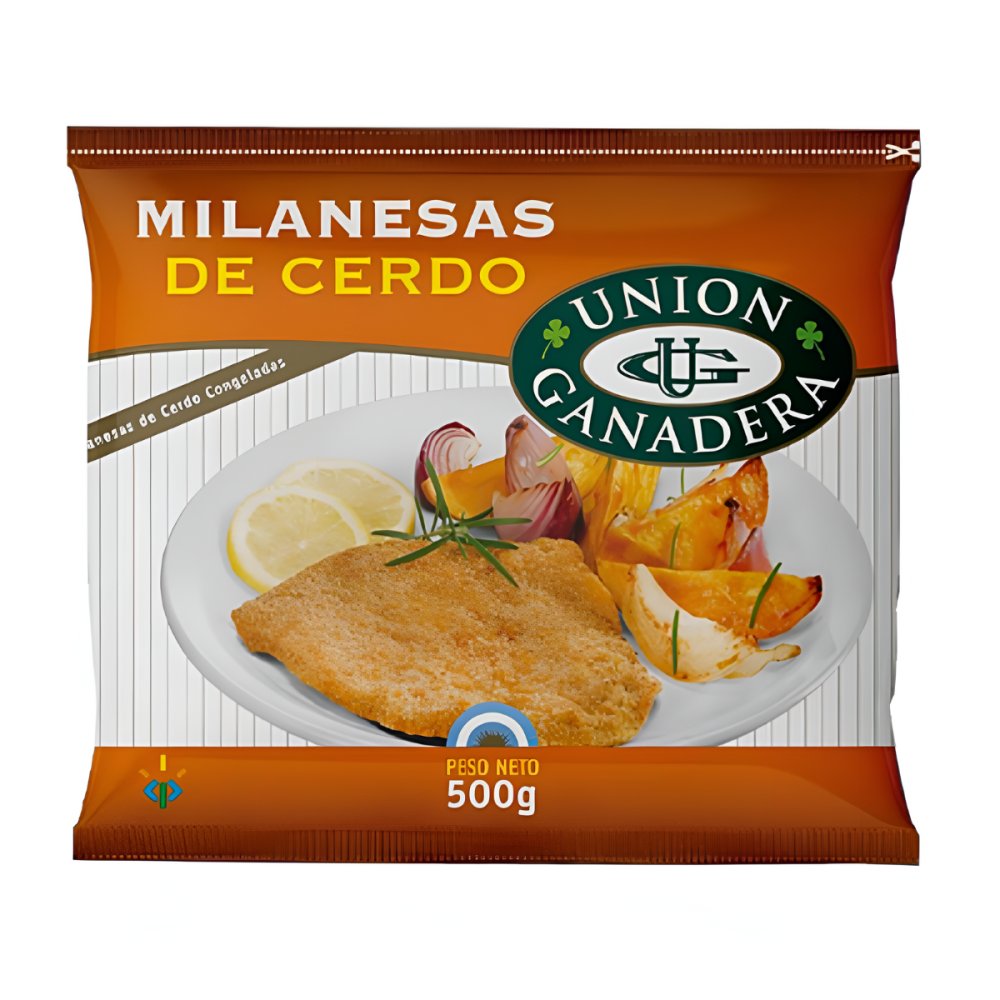 MILANESA DE CERDO U. GANADERA  6 x 500 G