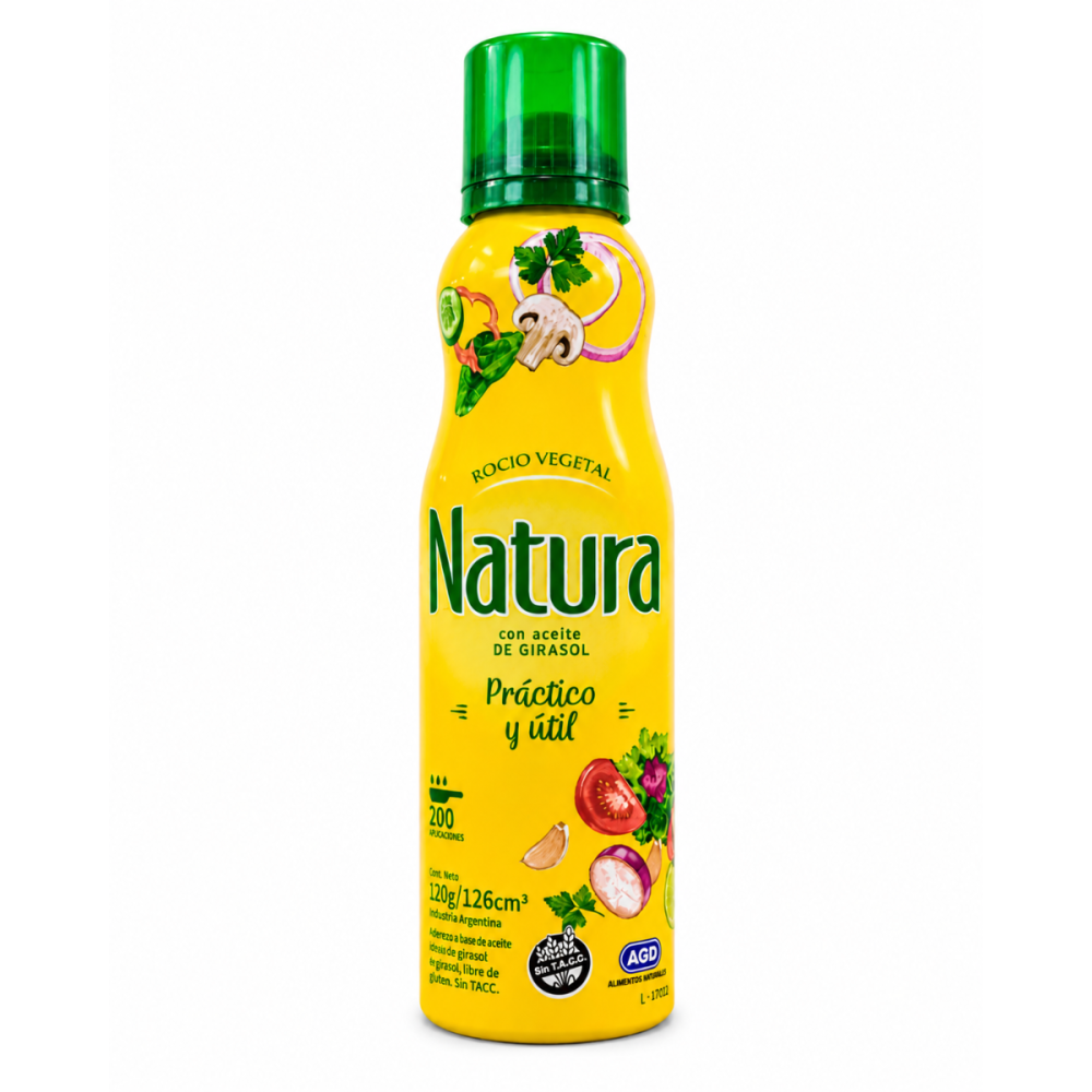 ACEITE ROCIO VEGETAL GIRASOL NATURA 12 x 120g