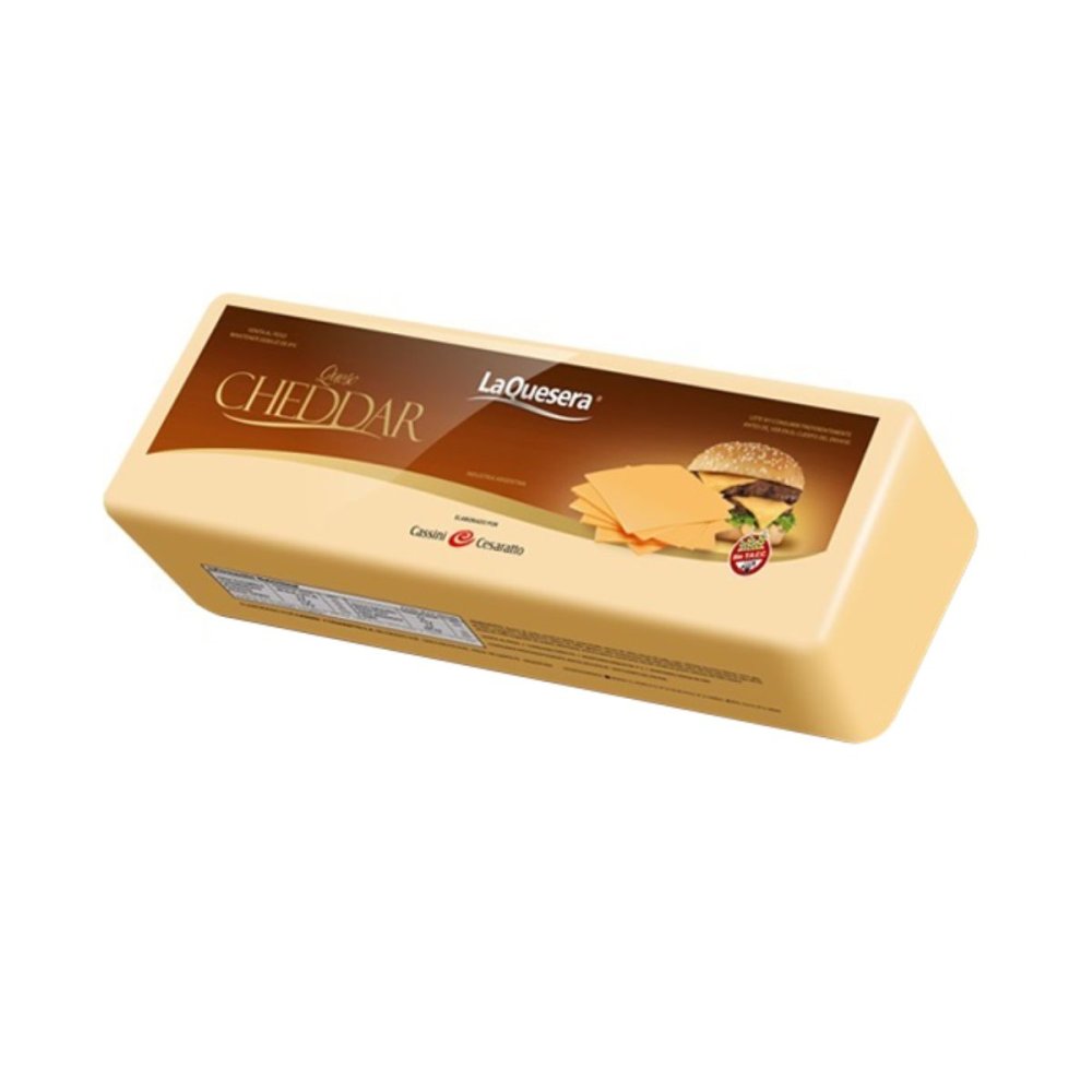 CHEDDAR BARRA LA QUESERA x 1 kg