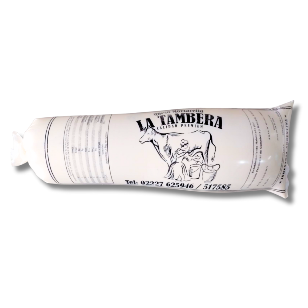 MUZZARELLA CILINDRO X KG LA TAMBERA
