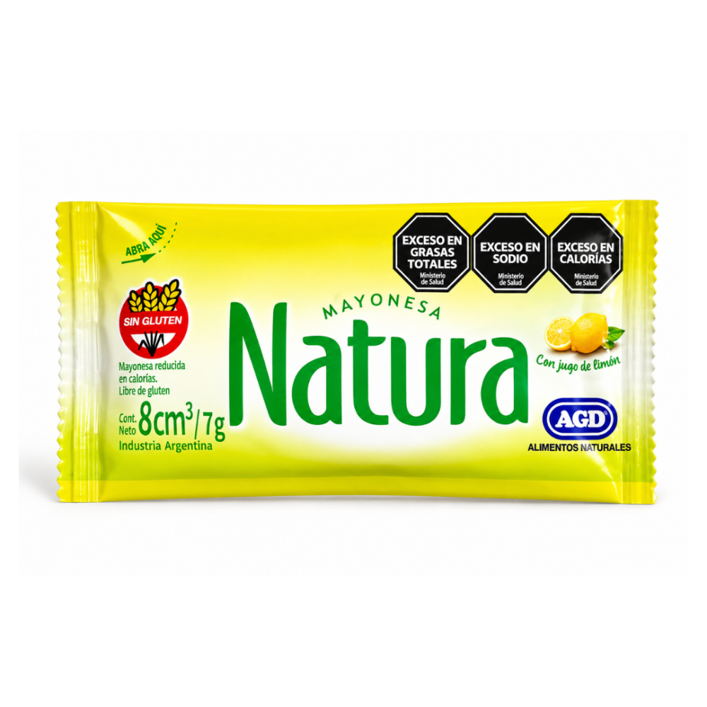 MAYONESA NATURA 192 u. x 8 cc