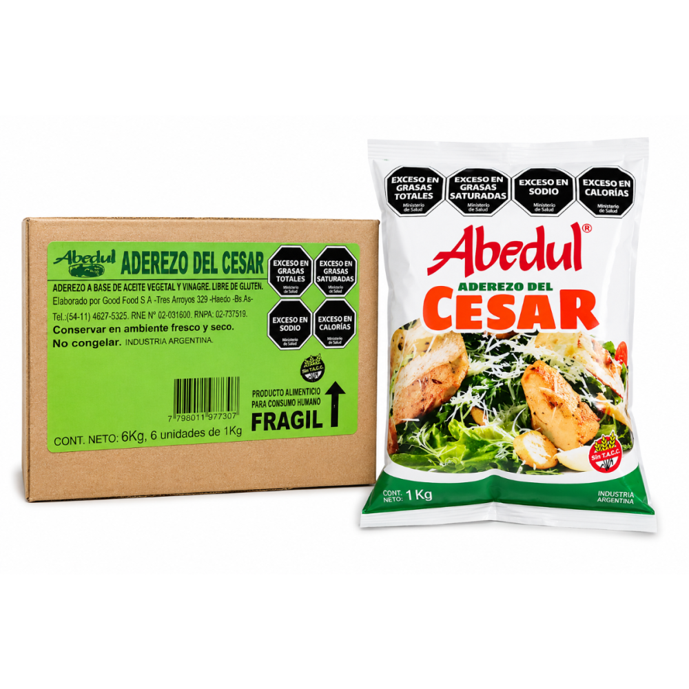 ADEREZO DEL CESAR ABEDUL BOLSA 6 x 1 kg