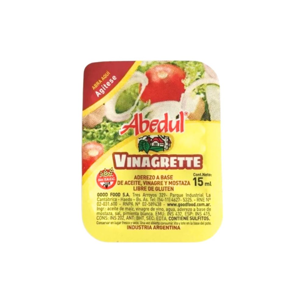 VINAGRETTE BLISTER ABEDUL x 120 unid x 15 cc