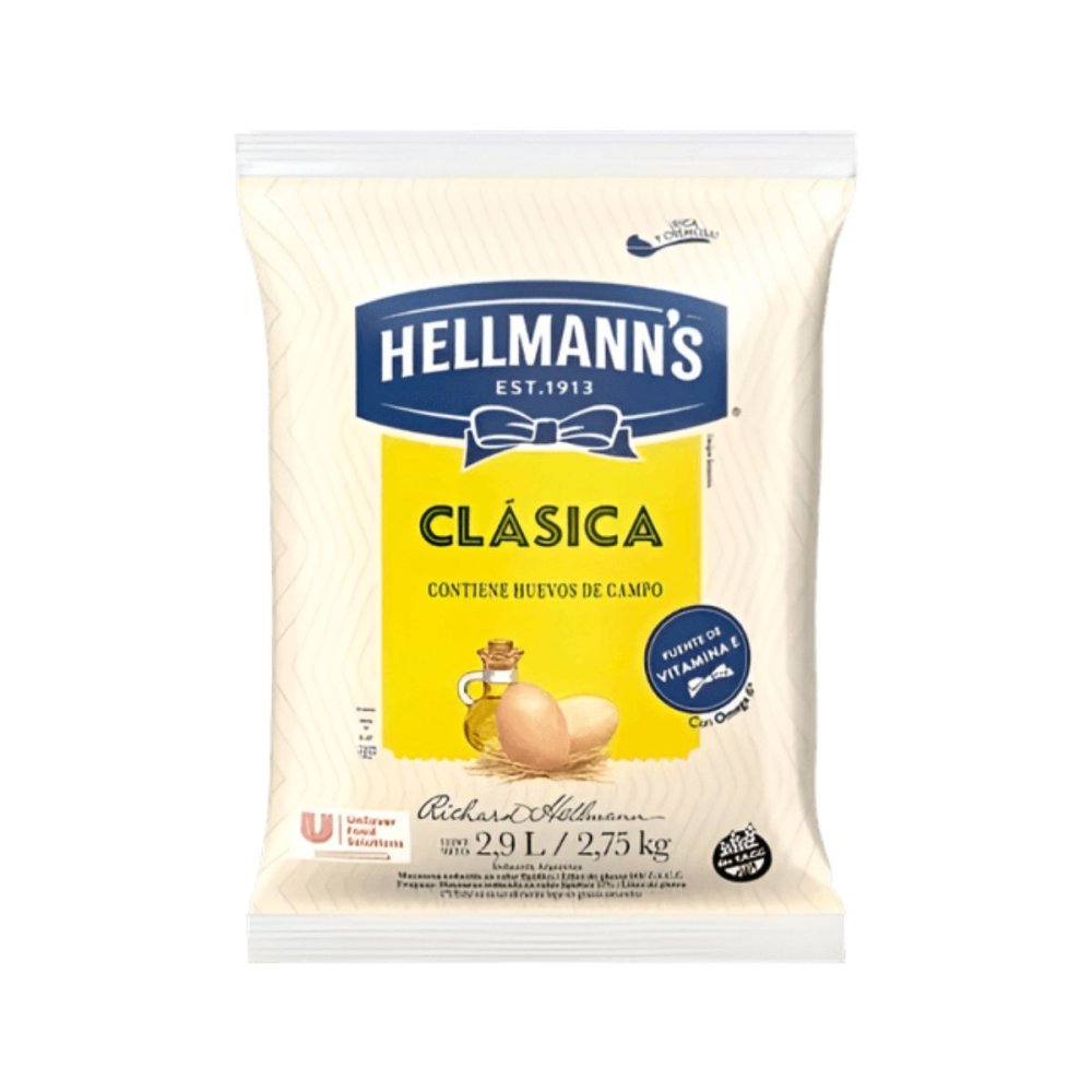 MAYONESA HELLMANN\'S 3 x 2.9 kg