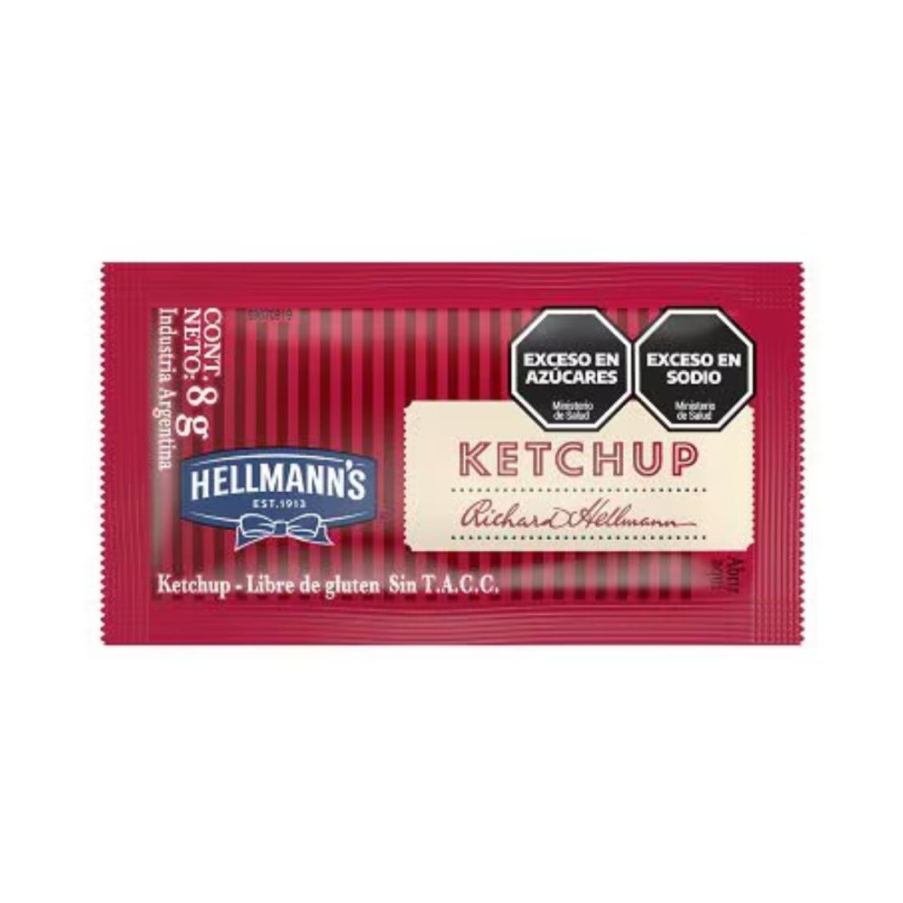 KETCHUP HELLMANS 196 u. x 8 g