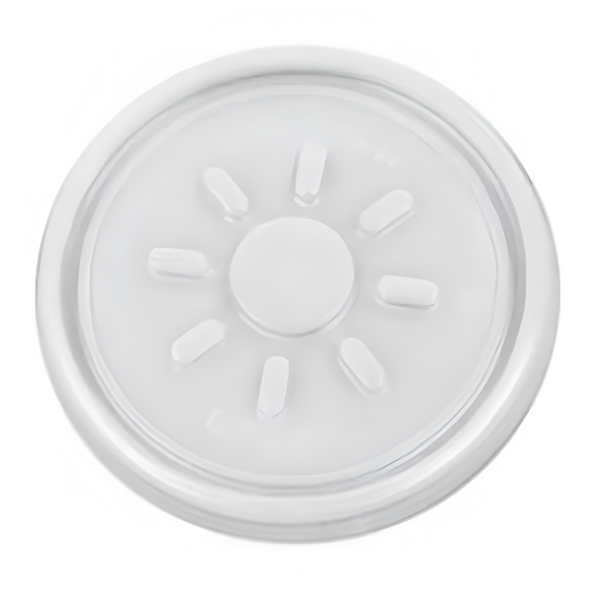TAPA PARA VASO  C / RESP. 240cc 10 x 100