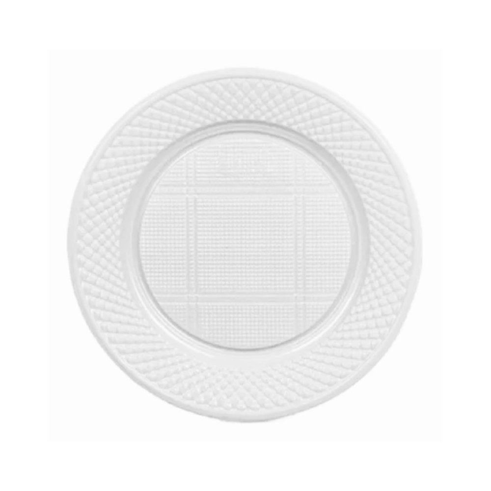 PLATO PLASTICO 22cm x 50 u. HIPERPEL