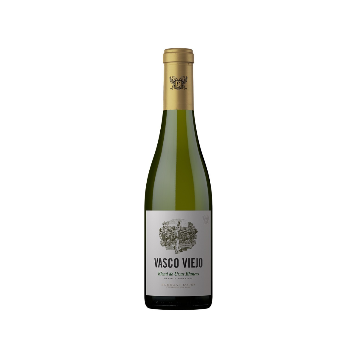 VINO VASCO VIEJO BLANCO 12 botellas x 375cc