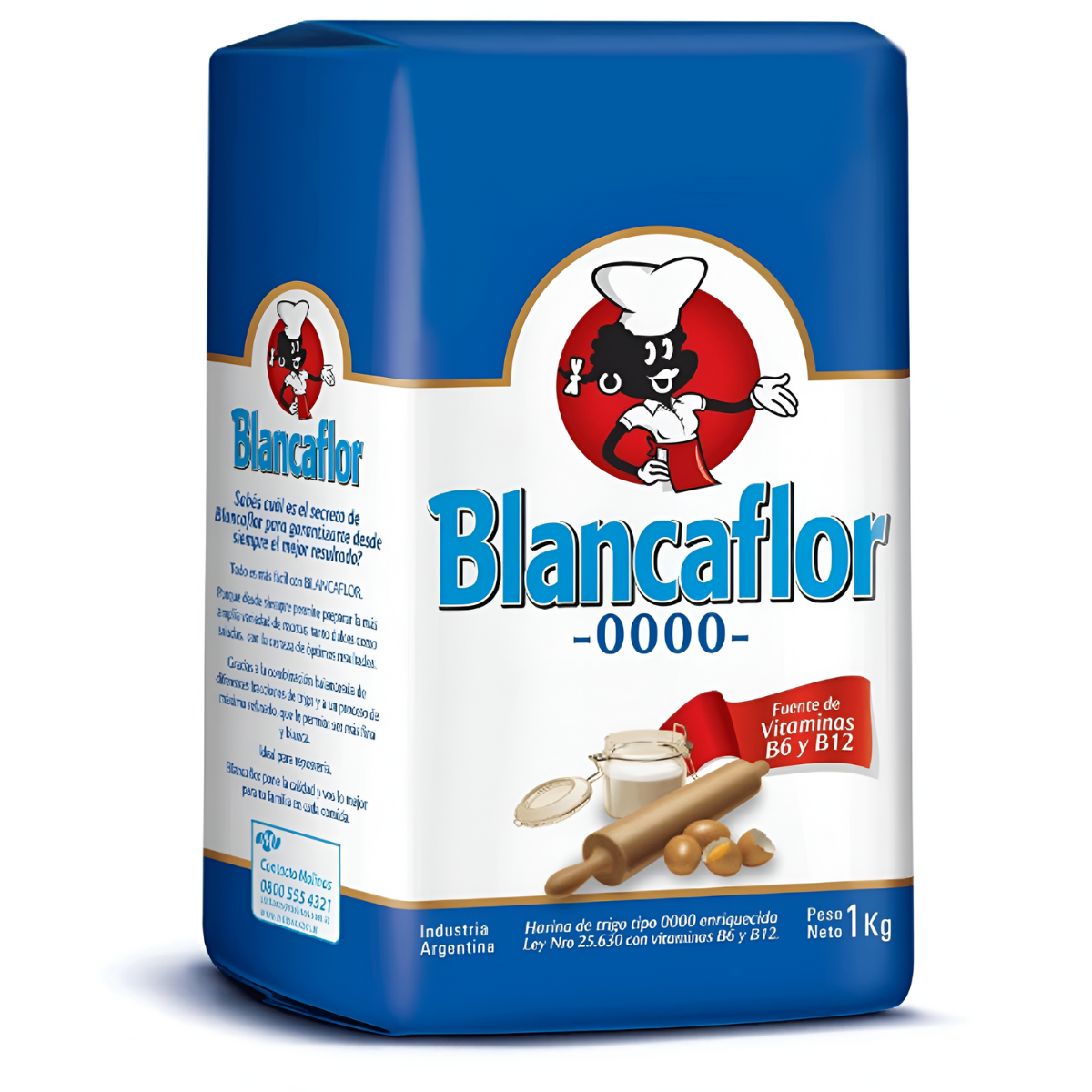 HARINA BLANCA FLOR 0000 15 X 1 KG