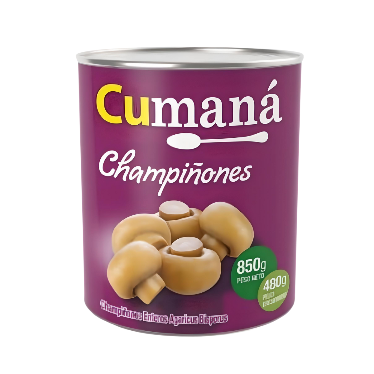 CHAMPIGNON ENTERO CUMANA 12  x 850Grs