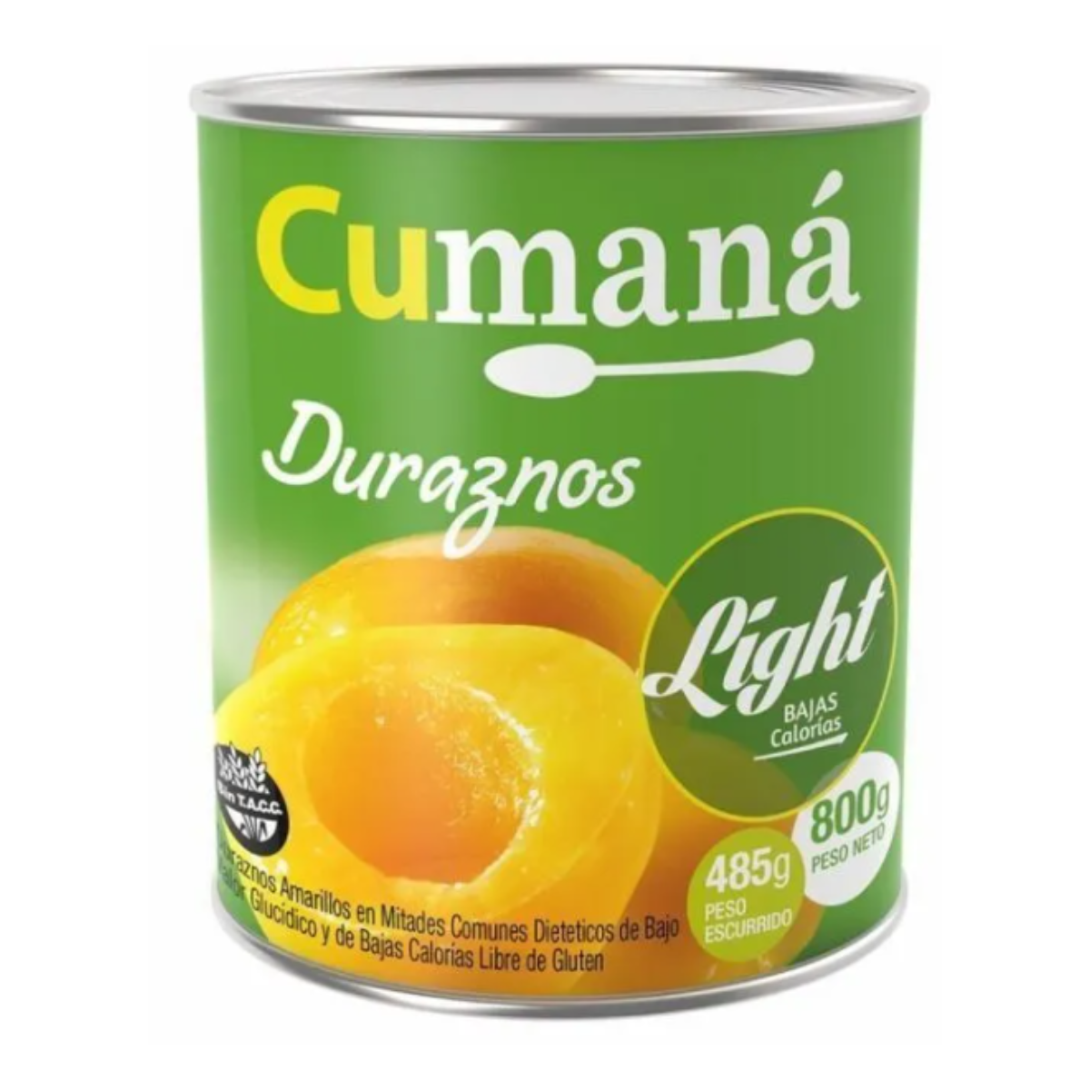 DURAZNO MITADES DIET S/TAC 12 X 820 GRS CUMANA