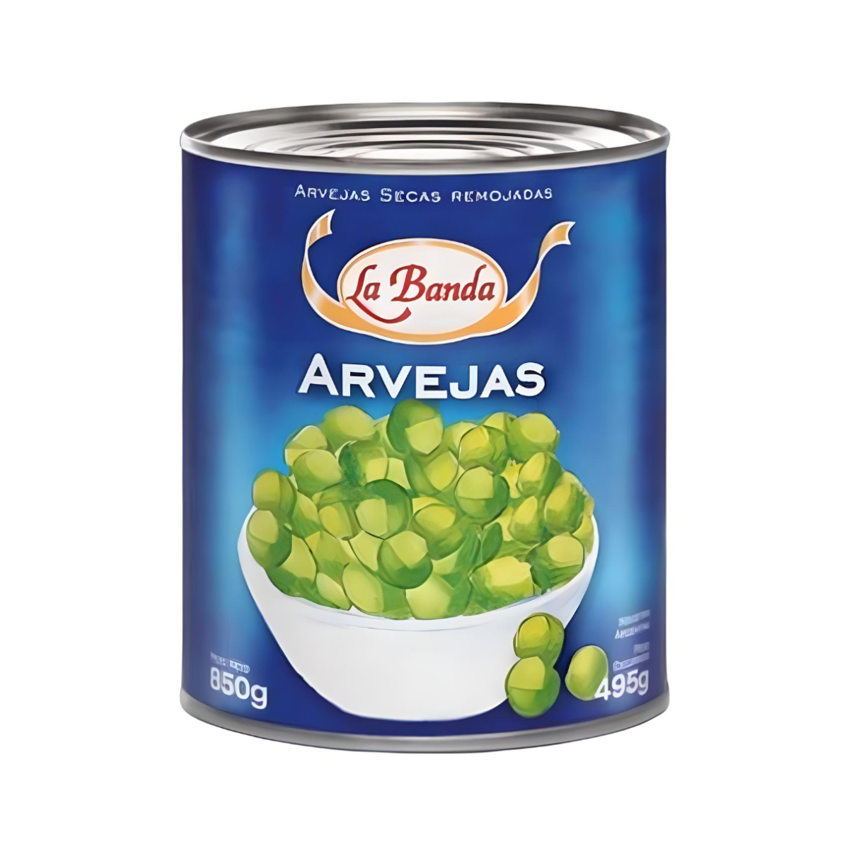 ARVEJAS INALPA LATA 12  x 850Grs