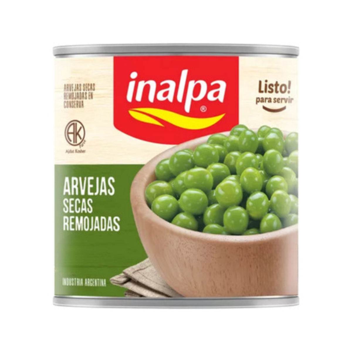 ARVEJA INALPA 6 LATAS x 3 kg