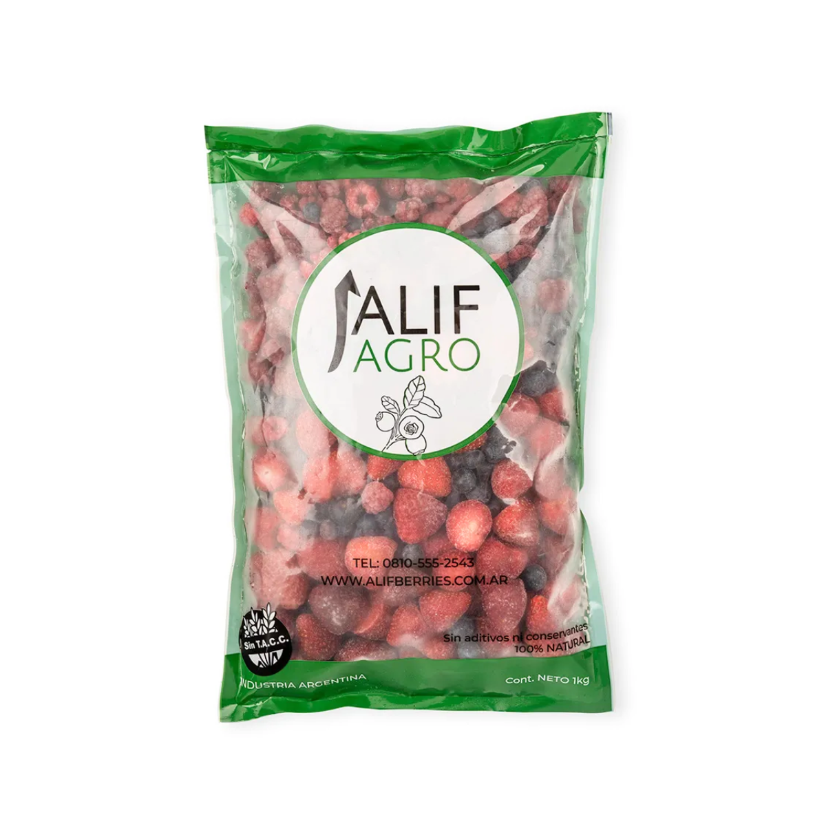 MIx FRUTOS ROJOS PAT 10 x1kg ALIF AGRO