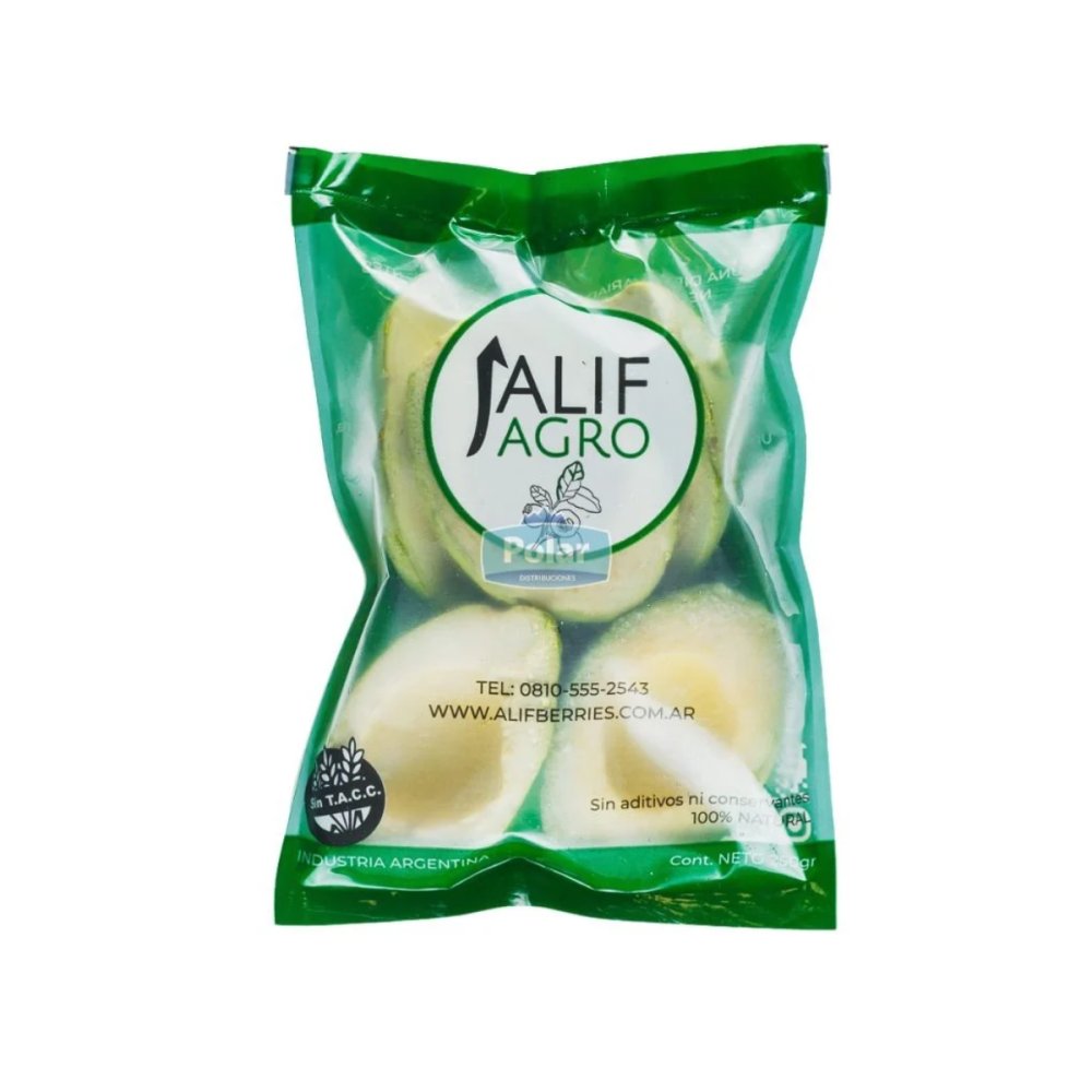 PALTA HASS MITAD CONG 16  x 250 grs ALIF AGRO